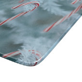 Candy Cane on Tree Schneidebrett (Ecke)