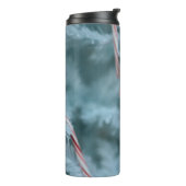 Candy Cane on Tree Thermosbecher (Nach links gedreht)