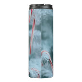 Candy Cane on Tree Thermosbecher (Rückseite)