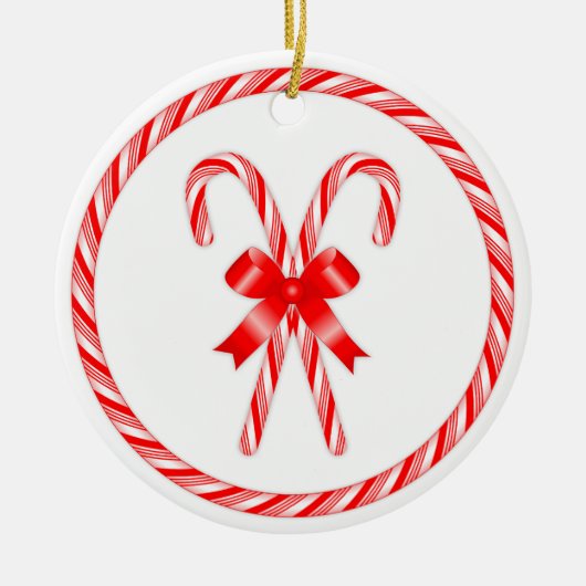 Candy Cane Ornament (Vorne)