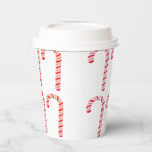 Candy Cane Paper Cup Pappbecher (Links)