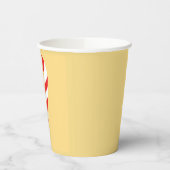 Candy Cane Paper Cup Pappbecher (Links)