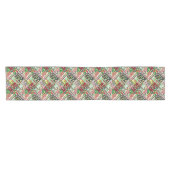 Candy Cane Patchwork Muster Kurzer Tischläufer (Horizontal)
