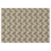 Candy Cane Patchwork Muster Tischdecke (Vorderseite (Horizontal))