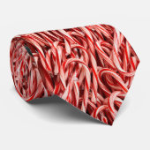 Candy Cane Pattern Krawatte (Gerollt)