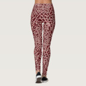 Candy Cane Pattern Leggings (Rückseite)