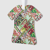 Candy Cane Pattern Ornament (Vorderseite)