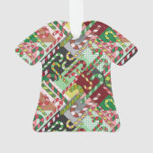 Candy Cane Pattern Ornament (Rückseite)