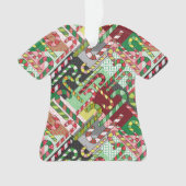 Candy Cane Pattern Ornament (Vorderseite)