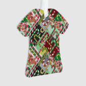 Candy Cane Pattern Ornament (Vorderseite)