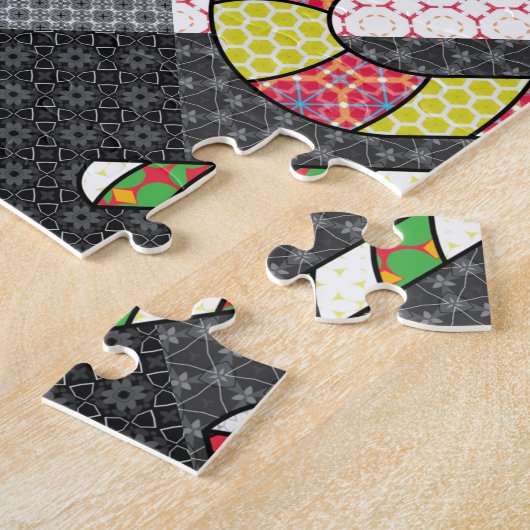 Candy Cane Pattern Puzzle (Seite)