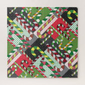 Candy Cane Pattern Puzzle (Vertikal)