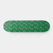 Candy Cane Pattern Skateboard (Horizontal)