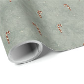 Candy Cane Pattern Wrapping Paper Geschenkpapier (Rolleneckpunkt)