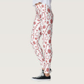 Candy Cane Peppermint Leggings (Links)