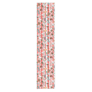 Candy Cane Pet Rattie Weihnachten! Kurzer Tischläufer