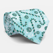 Candy Cane Pfefferminzfestivals Krawatte (Gerollt)