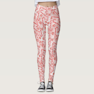 Candy Cane pink Weihnachten Leggings