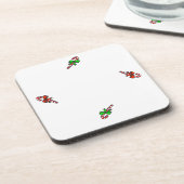 Candy Cane Plastic Untersetzer (Linke Seite)