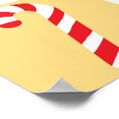 Candy Cane Poster (Ecke)