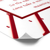 Candy Cane Poster (Ecke)