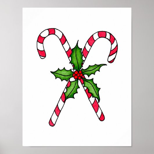 Candy Cane Poster (Vorne)