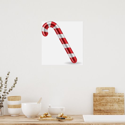 Candy Cane Poster (Küche)