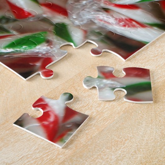 Candy Cane Puzzlesprint Puzzle (Seite)