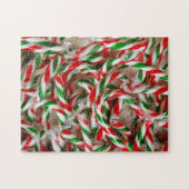 Candy Cane Puzzlesprint Puzzle (Horizontal)