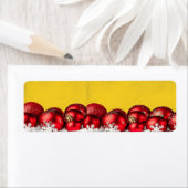 Candy Cane Red Christmas balls (Insitu)