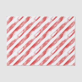 Candy Cane Red Stripes Weihnachten Seidenpapier