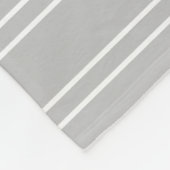 Candy Cane Rentier, Feiertag Fleecedecke (Ecke)