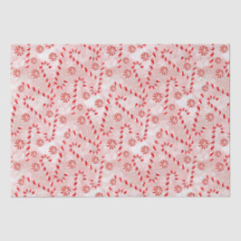 Candy Cane rosa Wrapping Paper Seidenpapier