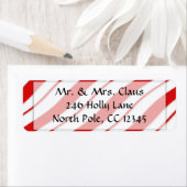 Candy Cane Rücksendeadresse (Insitu)