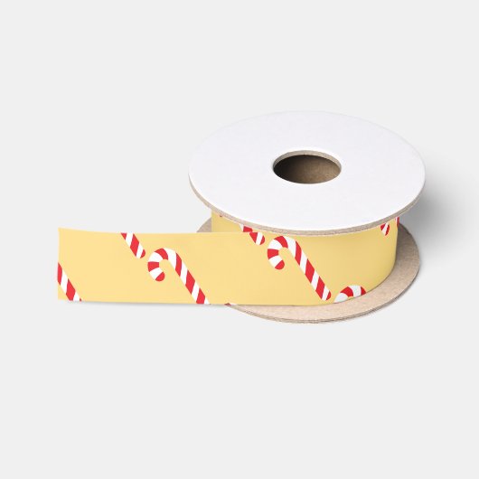 Candy Cane Satinband (Spule)