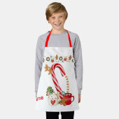 Candy Cane Schürze (Getragen)