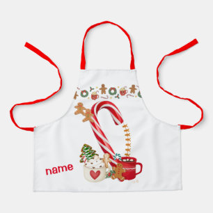 Candy Cane Schürze