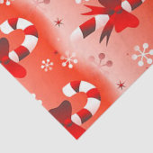 Candy Cane Seidenpapier (Detail)