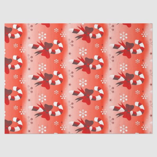 Candy Cane Seidenpapier (Vorderseite)