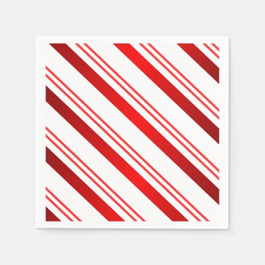 Candy Cane Serviette (Vorderseite)