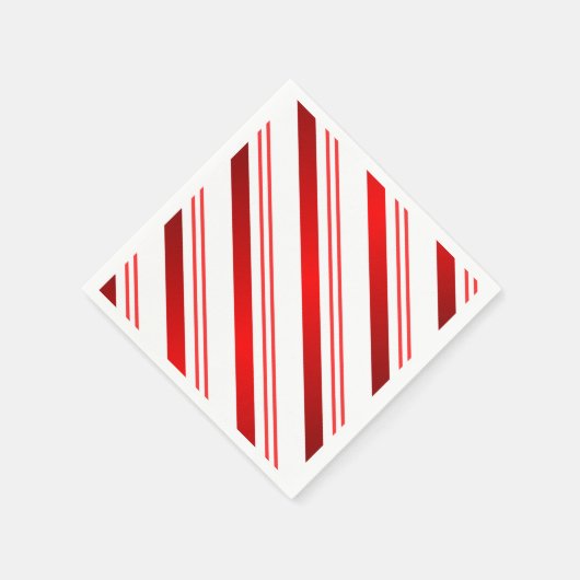 Candy Cane Serviette (Ecke)