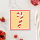 Candy Cane Serviette (Beispiel)