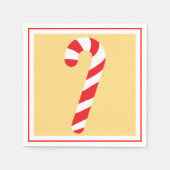 Candy Cane Serviette (Vorderseite)