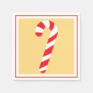 Candy Cane Serviette