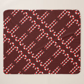 Candy Cane Sherpadecke (Vorderseite (Horizontal))