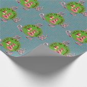 CANDY CANE SNAKES Packpapier (Ecke)