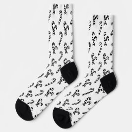 Candy Cane Socken