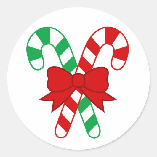 Candy Cane Sticker (Vorderseite)