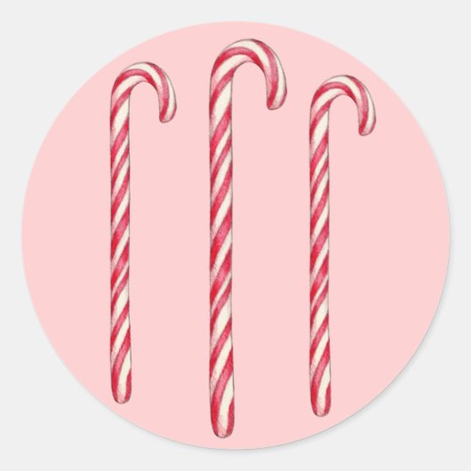 Candy Cane Sticker (Vorderseite)
