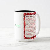 Candy Cane Story Zweifarbige Tasse (VorderseiteRechts)